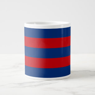 Caneca De Café Grande Grande Decor Horizontal de Listras Modernas e Vibr
