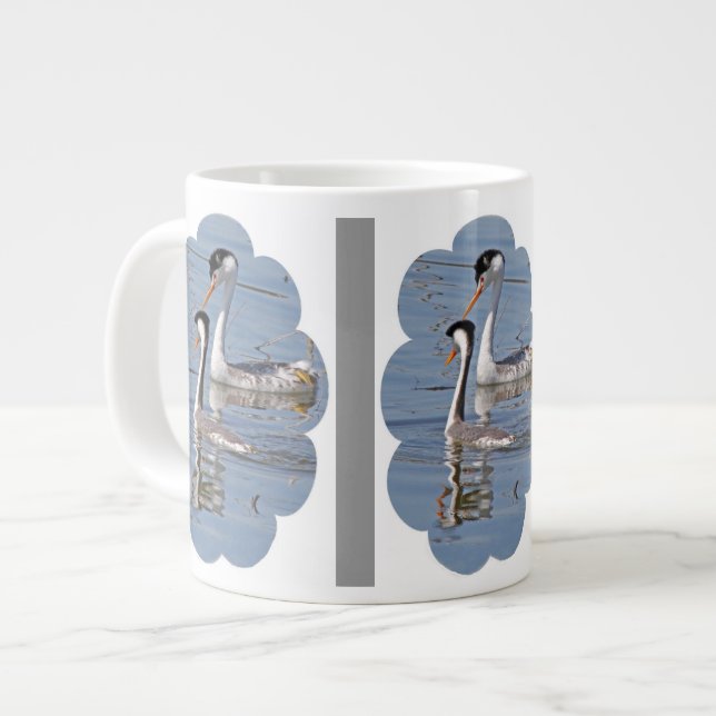 Caneca De Café Grande Grande Mug (Frente Esquerda)