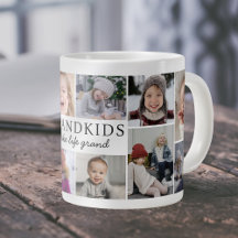 Grandkids Make Life Grand Photo Collage Keepsake