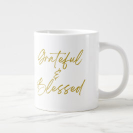 Caneca De Café Grande Grateful Jumbo 20 oz Mug