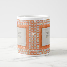 Caneca De Café Grande Gratidão Permanece: Gratidão Além do Relógio