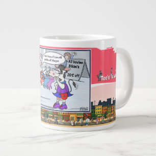 Caneca De Café Grande Graze Anatomy: Edição de Maiô Amigos
