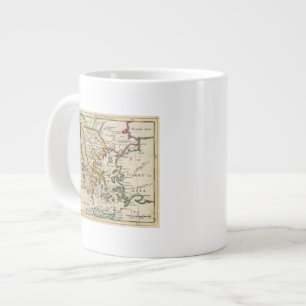 Caneca De Café Grande Grécia ou a parte sul da Turquia na Europa