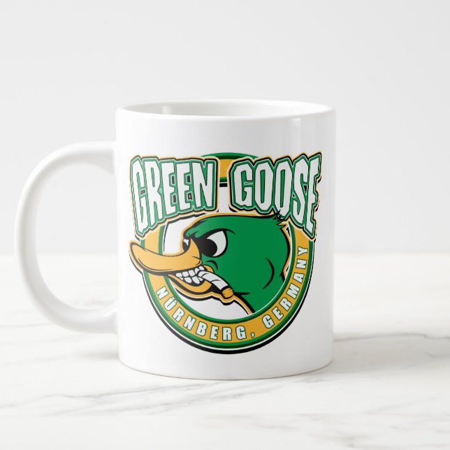 Caneca De Café Grande Green Goose Nurnberg 20oz (Esquerda)