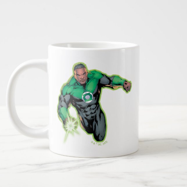 Caneca De Café Grande Green Lantern John Stewart (Esquerda)