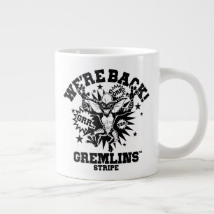 Caneca De Café Grande Gremlins   Stripe Estamos de volta