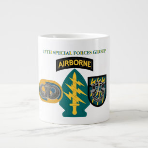 CANECA DE CAFÉ GRANDE GRUPO DAS FORÇAS ESPECIAIS 12 JUMBO MUG