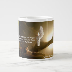 Caneca De Café Grande Guardian Angel Jumbo Mug