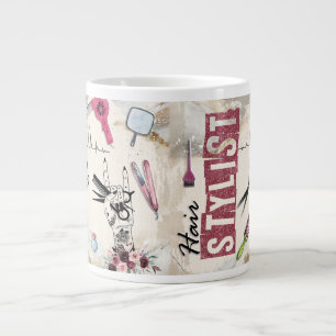 Caneca De Café Grande Hair Stylist Salon Gift