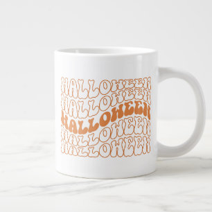 Caneca De Café Grande Halloween