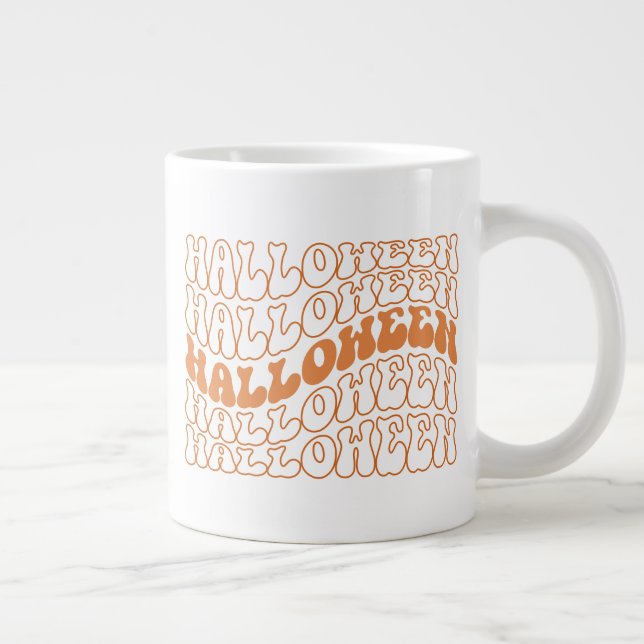 Caneca De Café Grande Halloween (Direita)
