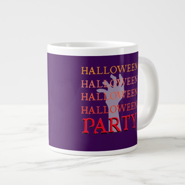 Caneca De Café Grande halloween (Frente Esquerda)
