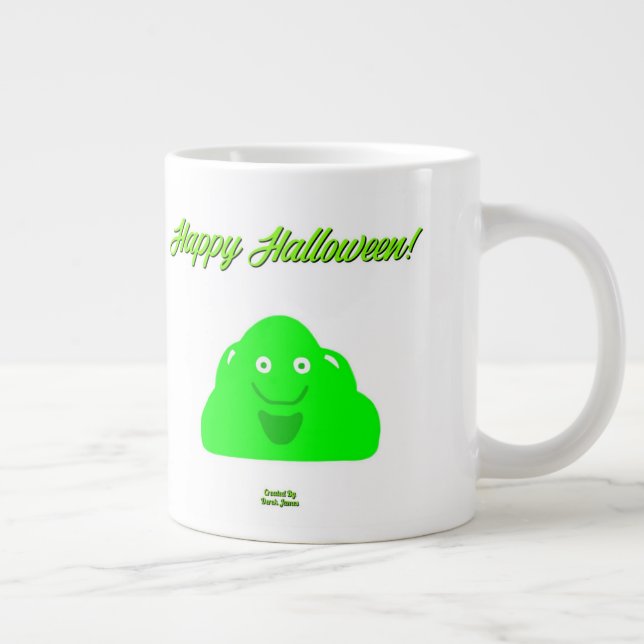Caneca De Café Grande Halloween Blob Jumbo Mug (Direita)