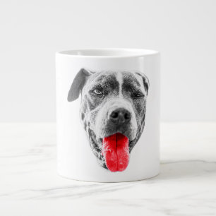 Caneca De Café Grande Halloween Canine Flame