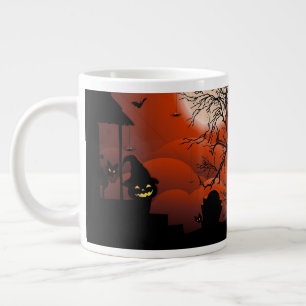 Caneca De Café Grande Halloween Malody Moonlight Nightare