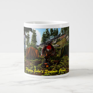 Caneca De Café Grande Happy John's Summer Camp Jumbo-Tasse