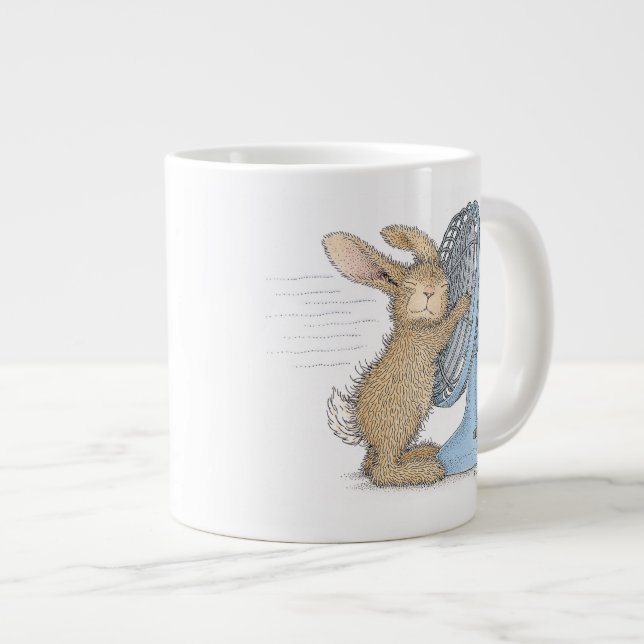 Caneca De Café Grande HappyHoppers® - Jumbo Mug (Frente Esquerda)