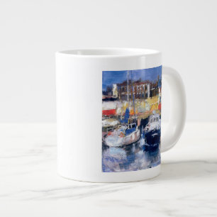 Caneca De Café Grande Harbour View do Lowestoft
