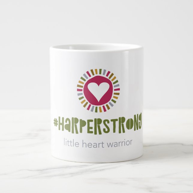 Caneca De Café Grande HarperStrong (Frente)