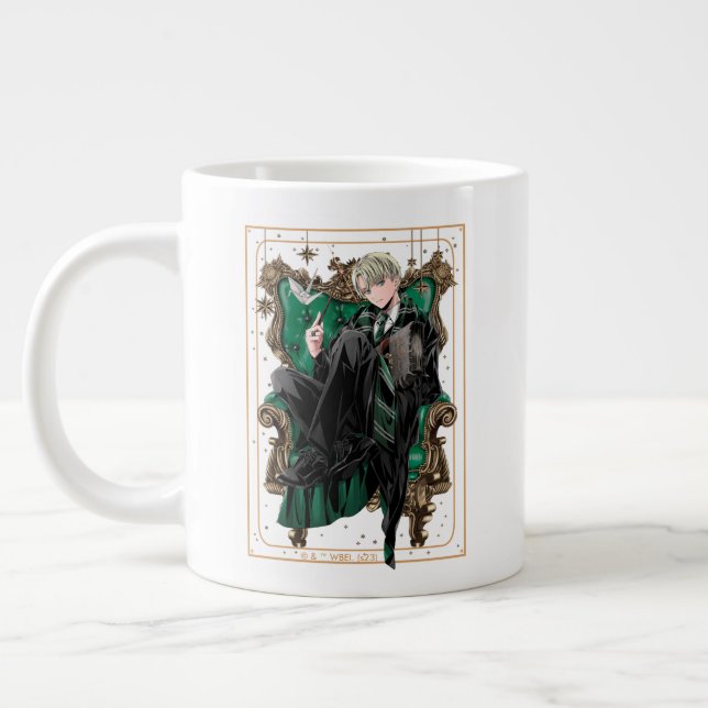 Caneca De Café Grande HARRY POTTER™ | Anime Draco Malfoy Seated (Esquerda)