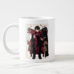 Caneca De Café Grande HARRY POTTER™   Anime HARRY POTTER™ Sentado