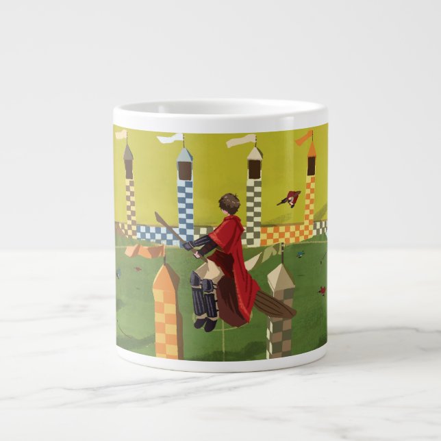 Caneca De Café Grande HARRY POTTER™ buscando o dedo do Ouro (Frente)
