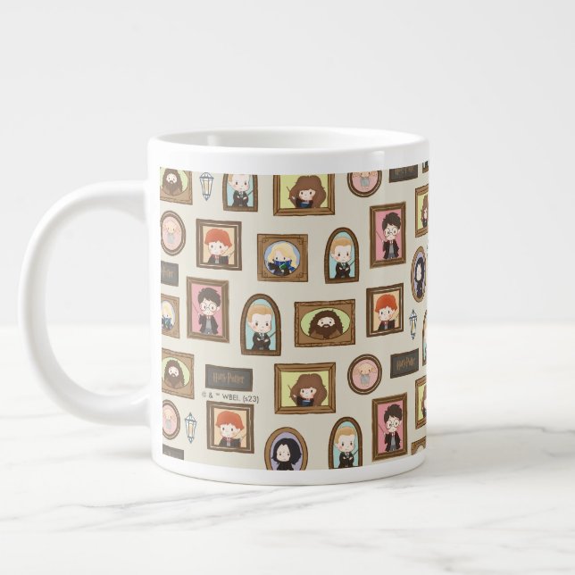 Caneca De Café Grande HARRY POTTER™ Chibi Picture Frame Patterno (Esquerda)