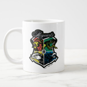 Caneca De Café Grande HARRY POTTER™   Crachá atlético HOGWARTS™
