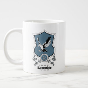 Caneca De Café Grande HARRY POTTER™   Desenho Delicado RAVENCLAW™ Crest