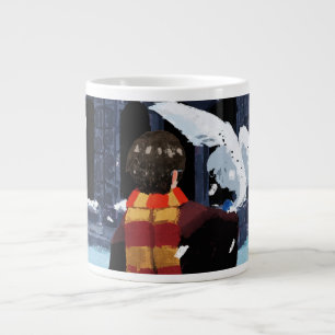 Caneca De Café Grande HARRY POTTER™ e Hedwig na neve
