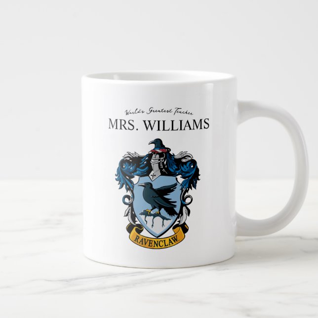Caneca De Café Grande Harry Potter | Professor Ravenclaw Personalizado (Direita)