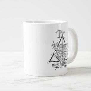 Caneca De Café Grande Harry Potter Spell FEIRAS MORTAS