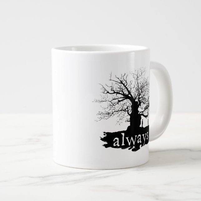 Caneca De Café Grande Harry Potter Spell | Silhuette sempre cotado (Frente Esquerda)