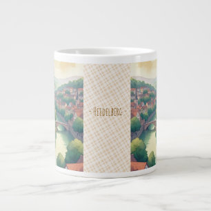Caneca De Café Grande Heidelberg, Alemanha, Heidelberg, Cidade da Beleza