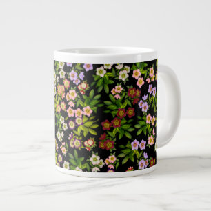 Caneca De Café Grande Hellebore Lenten Rosa Flowers Specialty Mug