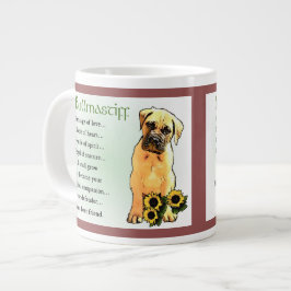 Caneca De Café Grande Herança Bullmastiff de Presentes de Amor