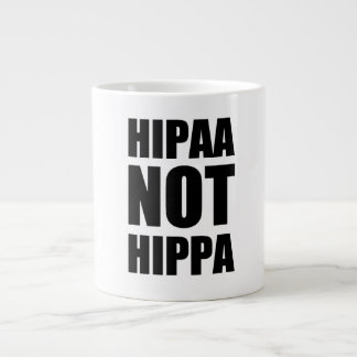 Caneca De Café Grande HIPAA não HIPPA Mug