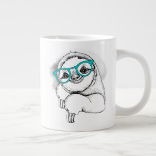 Caneca De Café Grande Hipster