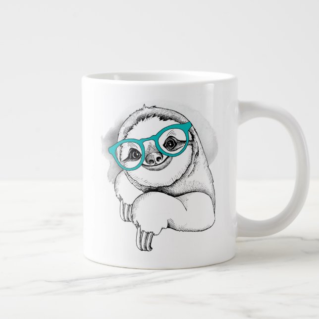Caneca De Café Grande Hipster (Direita)