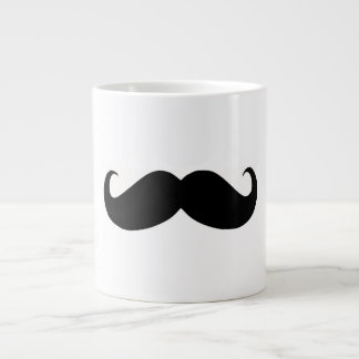 Caneca De Café Grande Hipster bigode jumbo Mug