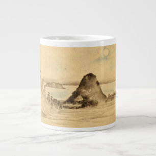 Caneca De Café Grande Hiroshige Kanazawa Jumbo Mug