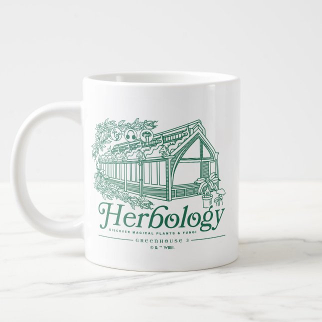 Caneca De Café Grande HOGWARTS™ Herbology Greenhouse (Esquerda)