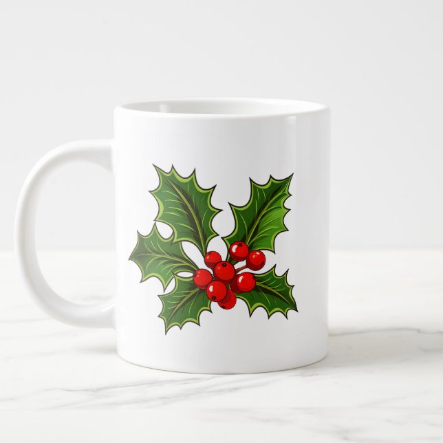 Caneca De Café Grande Holiday Jumbo Mug (Esquerda)