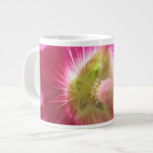 Caneca De Café Grande Hollyhock Deep Pink Mug