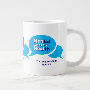 Caneca De Café Grande HOMENS Personalizados QUE FALAM SAAL SAAL Mental H