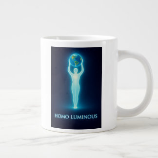 Caneca De Café Grande Homo Luminous The Light Bringer Morning Mug Jumbo