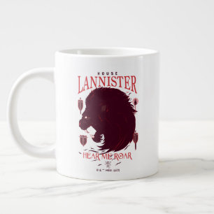 Caneca De Café Grande House Lannister - Ouça-me Roar