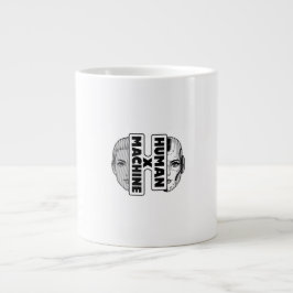 Caneca De Café Grande HUMAN x MACHINE