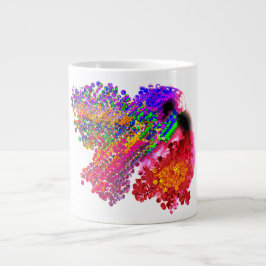 Caneca De Café Grande Humming Bird love