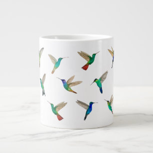 Caneca De Café Grande Hummingbird